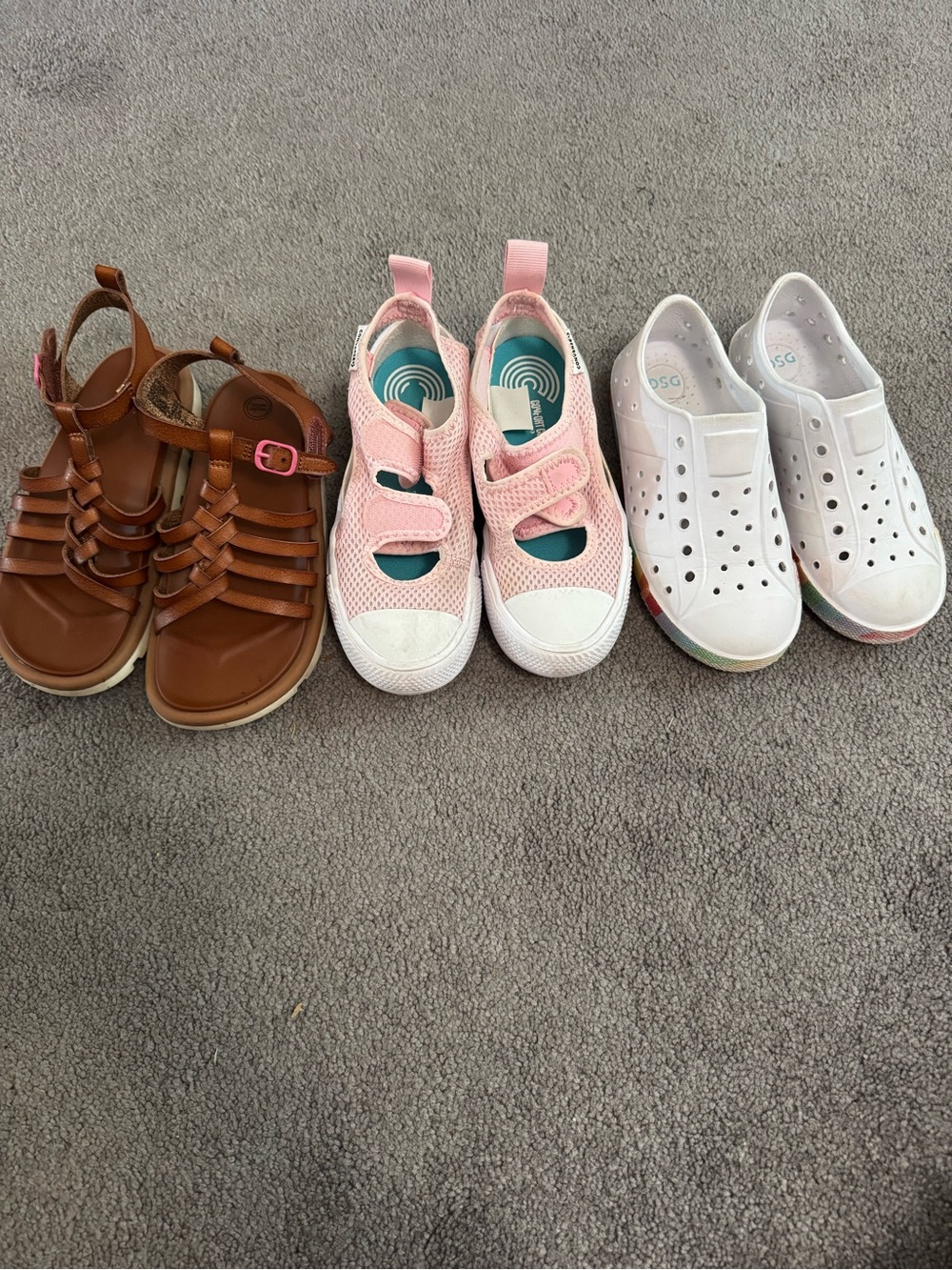 Girls summer shoes bundle